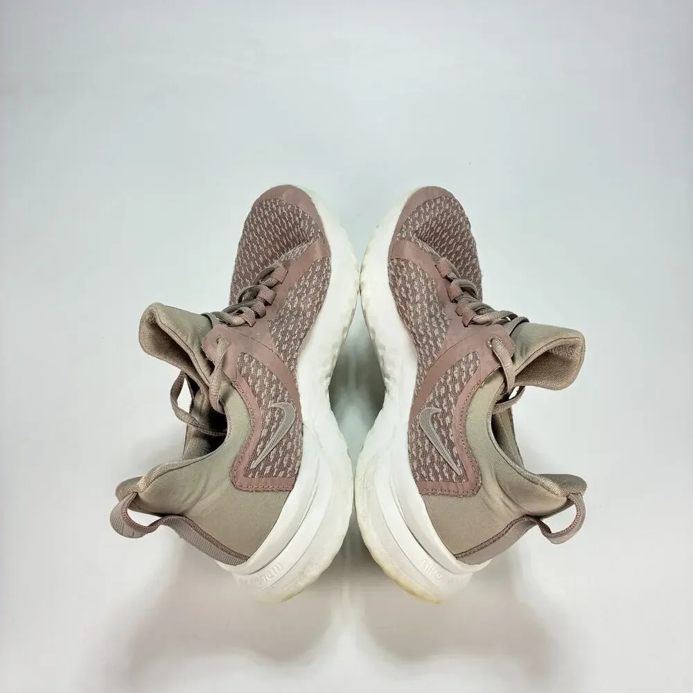 Nike Renew Rival Mauve Dusty Rose Lace Up Running Shoes BV1252-200 Womens Size 8